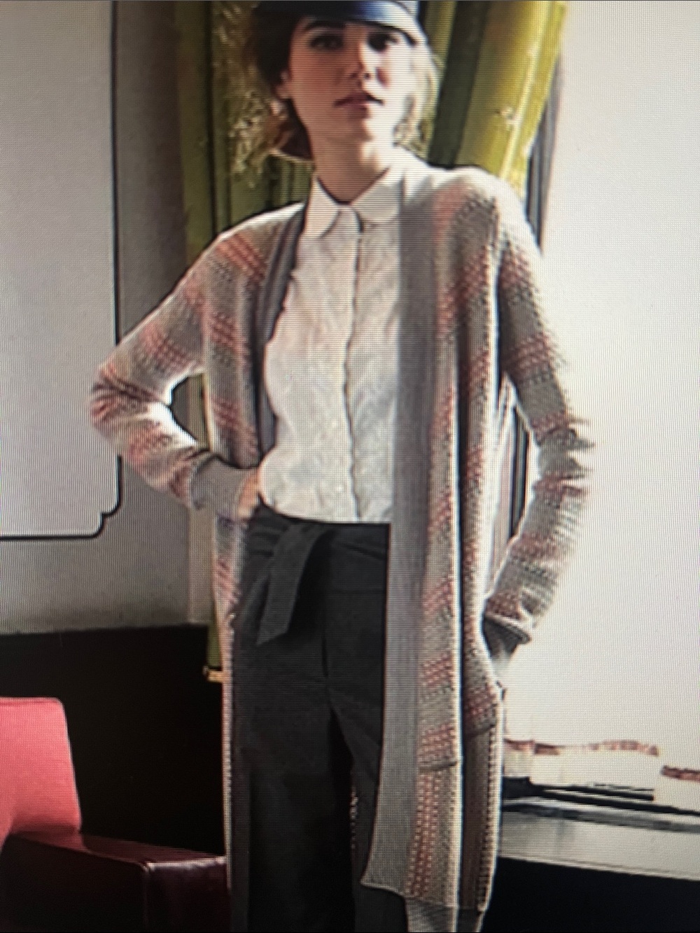 Anthropologie Sparrow ‘Traveled Paths Cardigan’ 72% Wool Size‎ Small